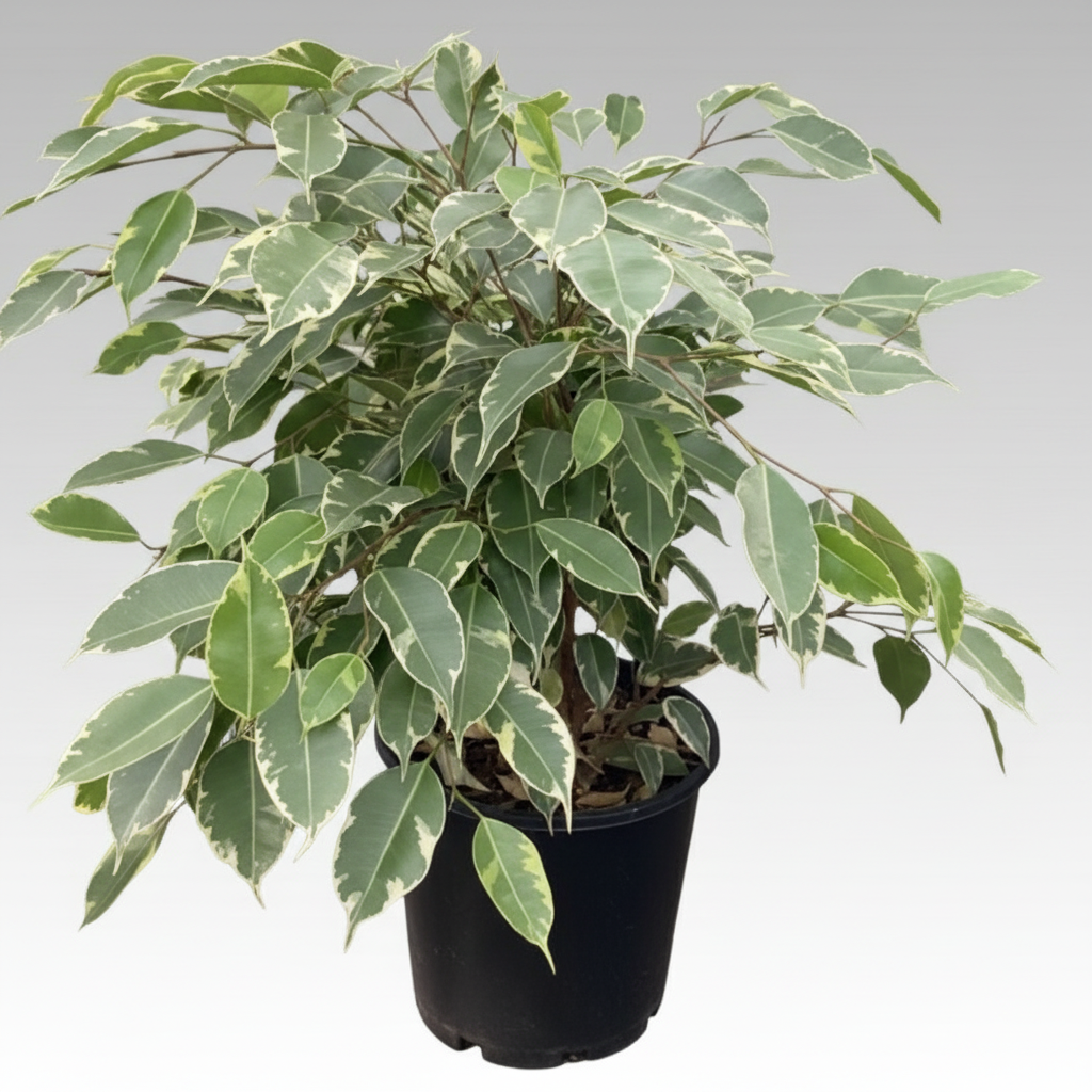 Ficus benjamina - 'Variegata Weeping Fig'