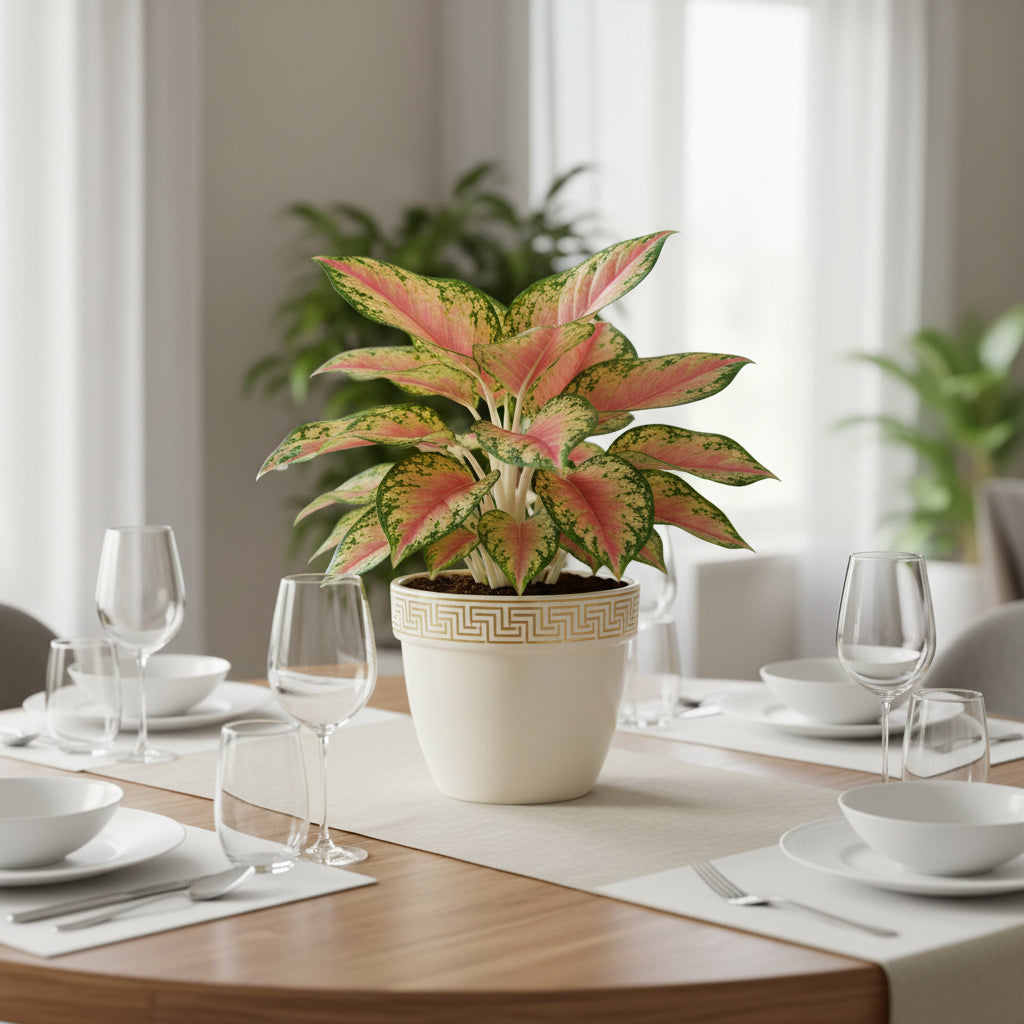 Aglaonema commutatum-_Red Valentine