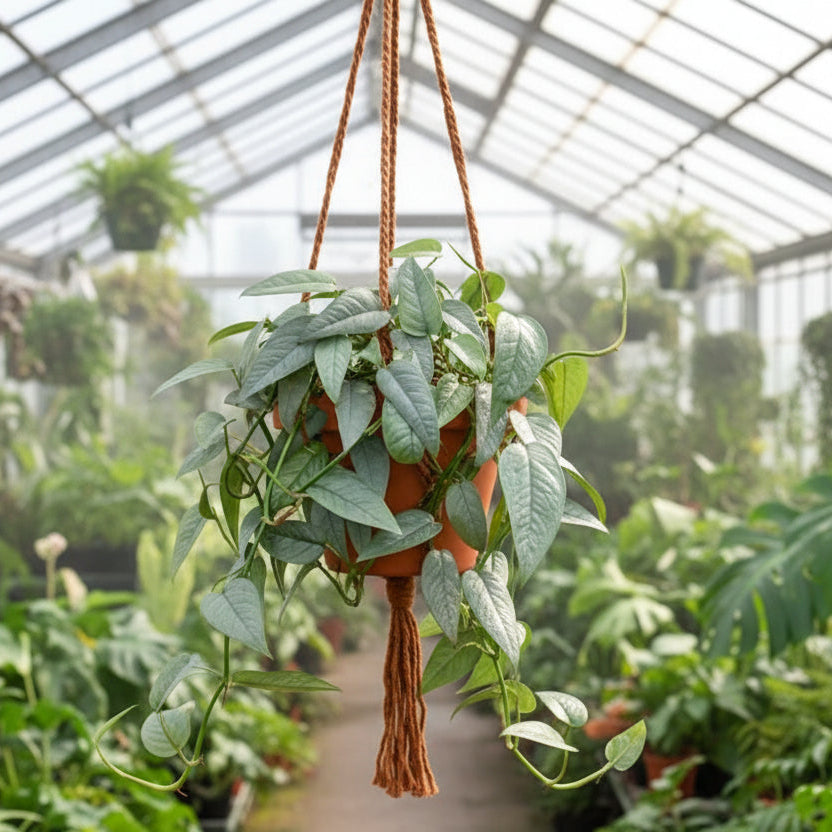 Close-up of a green leafy plant with a blurred background