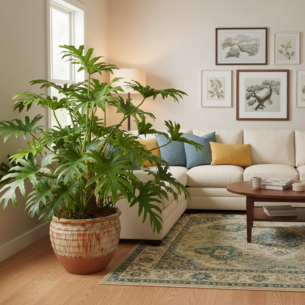 Close-up of a green leafy plant with a blurred background