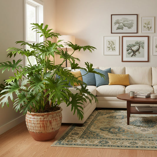 Close-up of a green leafy plant with a blurred background