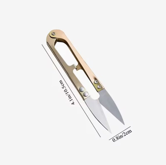 Compact Mini Snip Tool closed, showing slim, lightweight design.